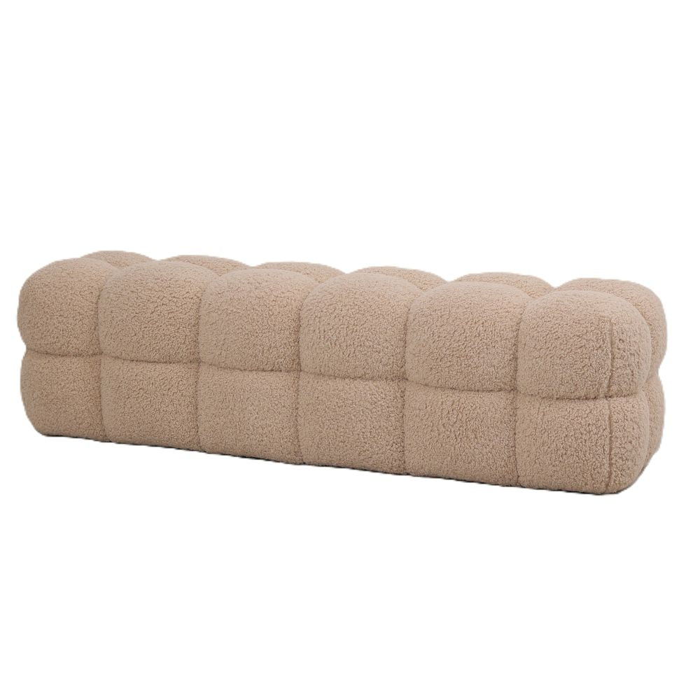 Bankje Teddy Beige