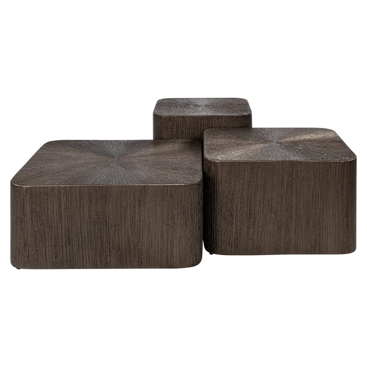 Salontafel Cubes Brunzae Set van 3
