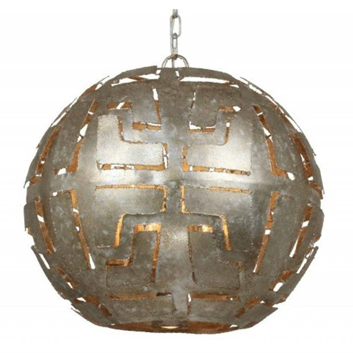 Hanglamp Pablo Bol zilver