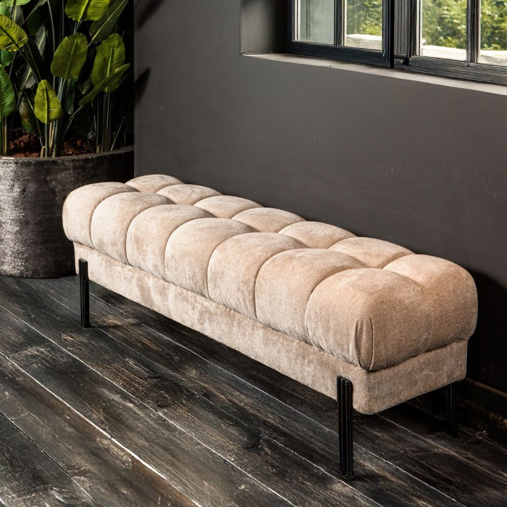 Bankje Melbourne Beige