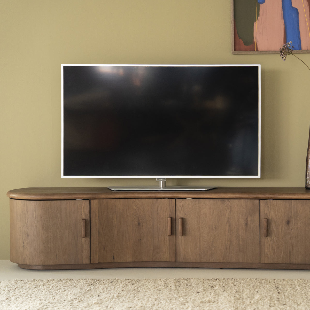 TV Meubel Josh 240cm Bruin
