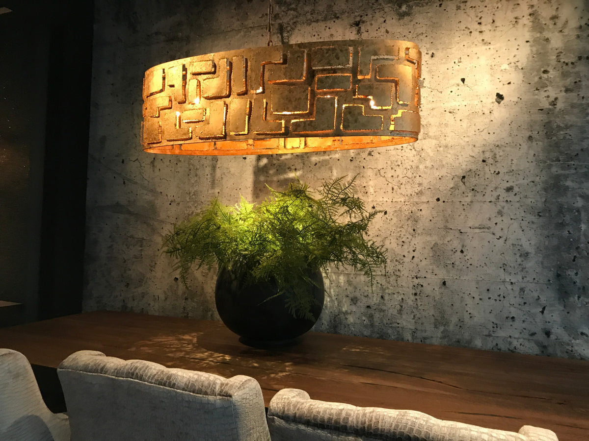Hanglamp Pablo Ovaal brons