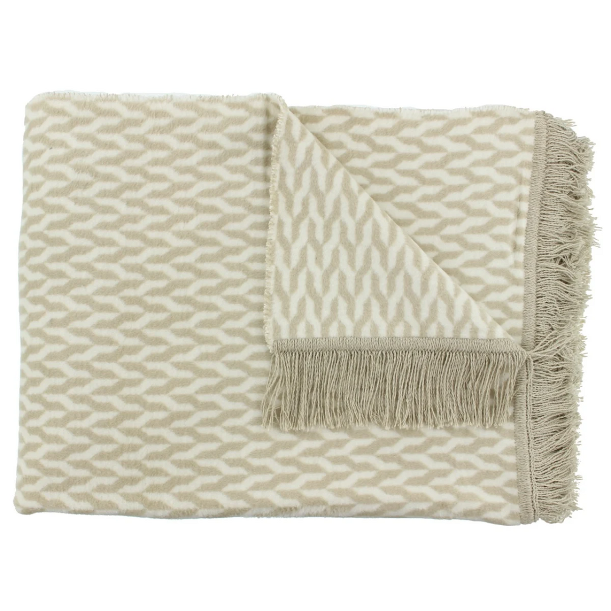 Plaid Aphos Naturel