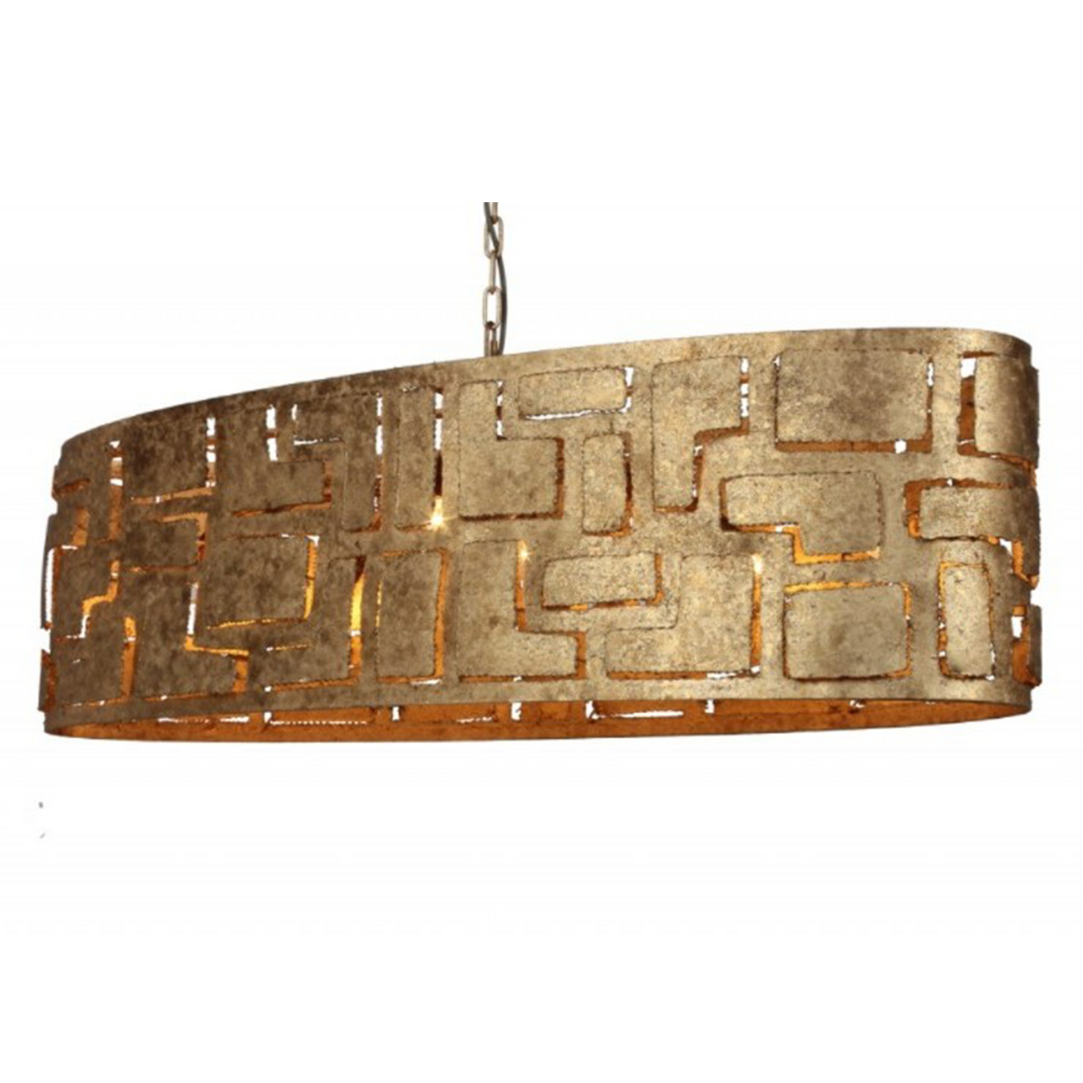 Hanglamp Pablo Ovaal brons